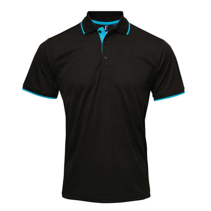 PR618 - MEN’ S CONTRAST COOLCHECKER® POLO