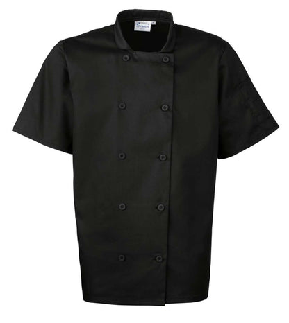 PR656 - SHORT SLEEVE CHEF'S JACKET