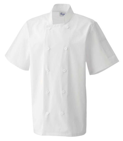 PR656 - SHORT SLEEVE CHEF'S JACKET