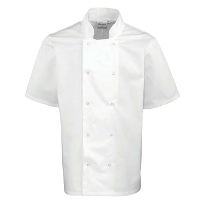 PR664 - CHEF'S SHORT SLEEVE STUD JACKET