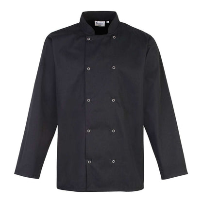 PR665 - CHEF'S LONG SLEEVE STUD JACKET