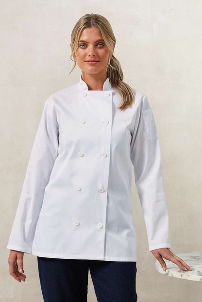 PR671 - WOMEN'S LONG SLEEVE CHEF'S JACKET