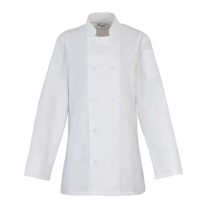 PR671 - WOMEN'S LONG SLEEVE CHEF'S JACKET