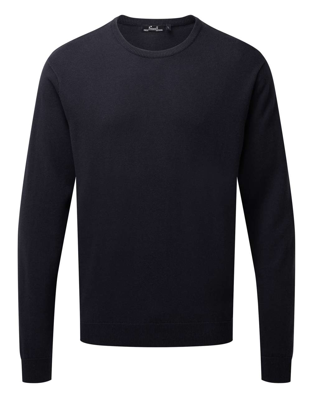 PR692 - MEN'S CREW NECK COTTON RICH KNITTED SWEATER