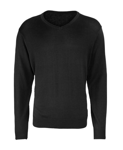 PR694 - MEN'S KNITTED V-NECK SWEATER