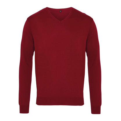 PR694 - MEN'S KNITTED V-NECK SWEATER