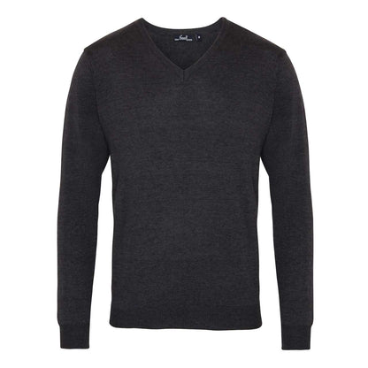 PR694 - MEN'S KNITTED V-NECK SWEATER