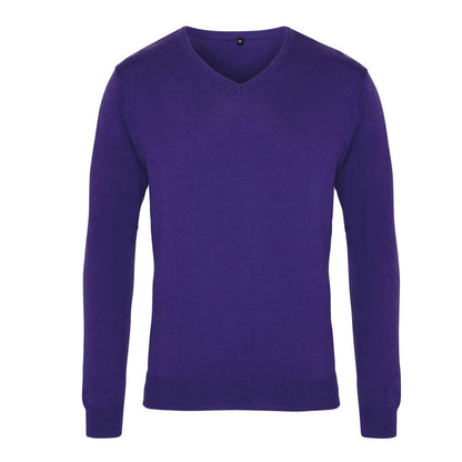 PR694 - MEN'S KNITTED V-NECK SWEATER