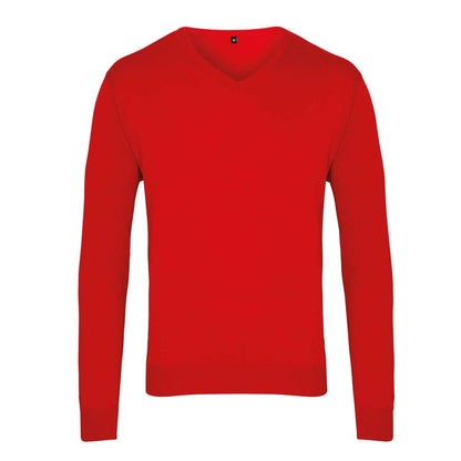 PR694 - MEN'S KNITTED V-NECK SWEATER