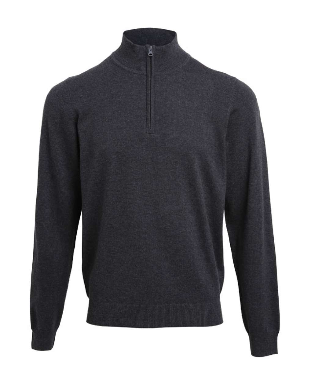 PR695 - MEN'S QUARTER-ZIP KNITTED SWEATER