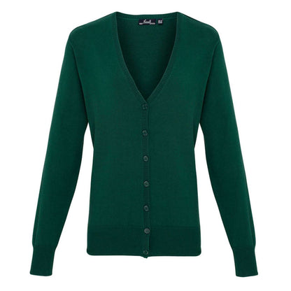 PR697 - WOMEN'S BUTTON-THROUGH KNITTED CARDIGAN