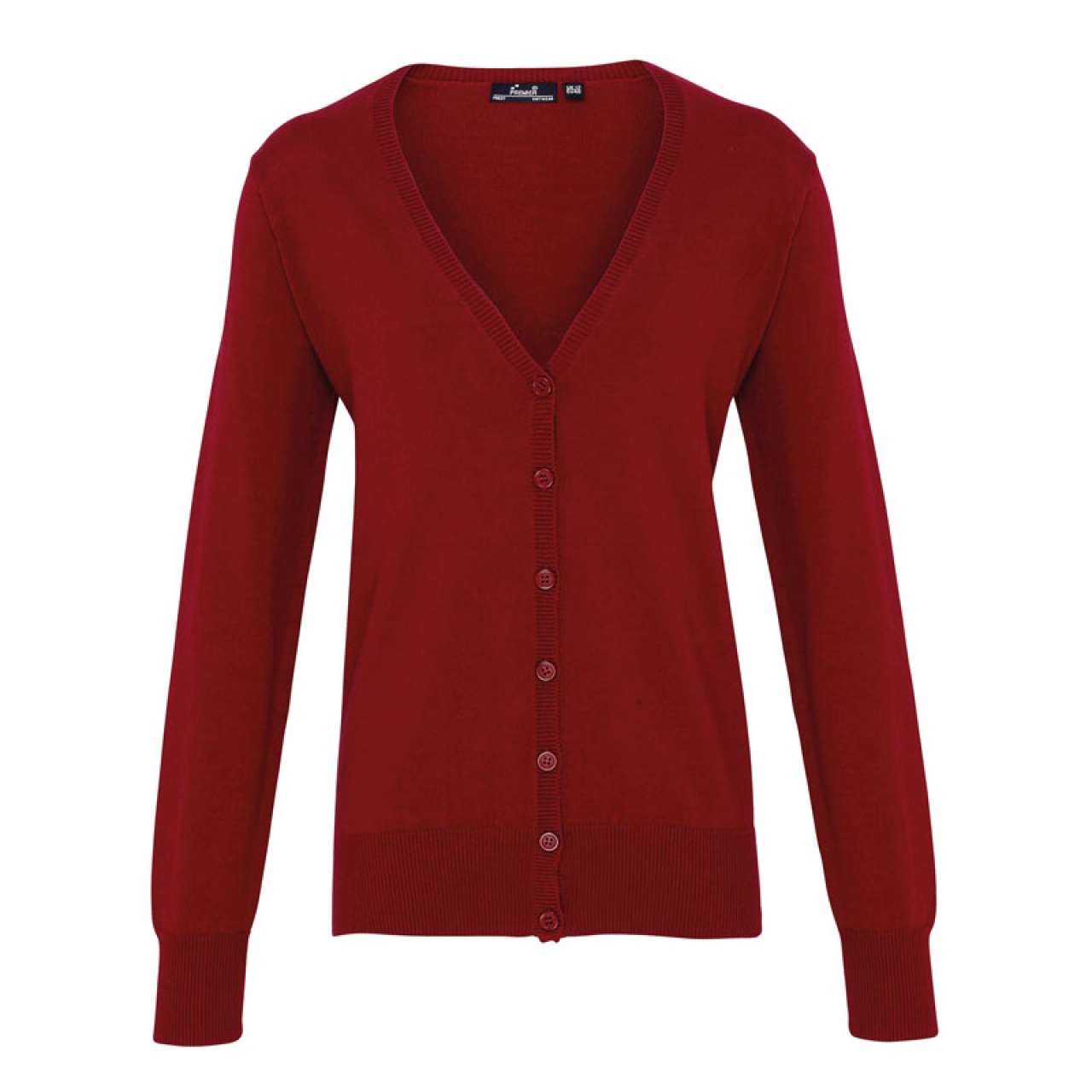 PR697 - WOMEN'S BUTTON-THROUGH KNITTED CARDIGAN