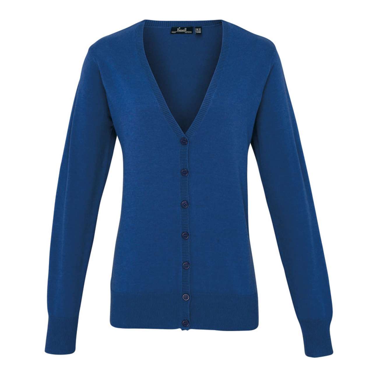 PR697 - WOMEN'S BUTTON-THROUGH KNITTED CARDIGAN