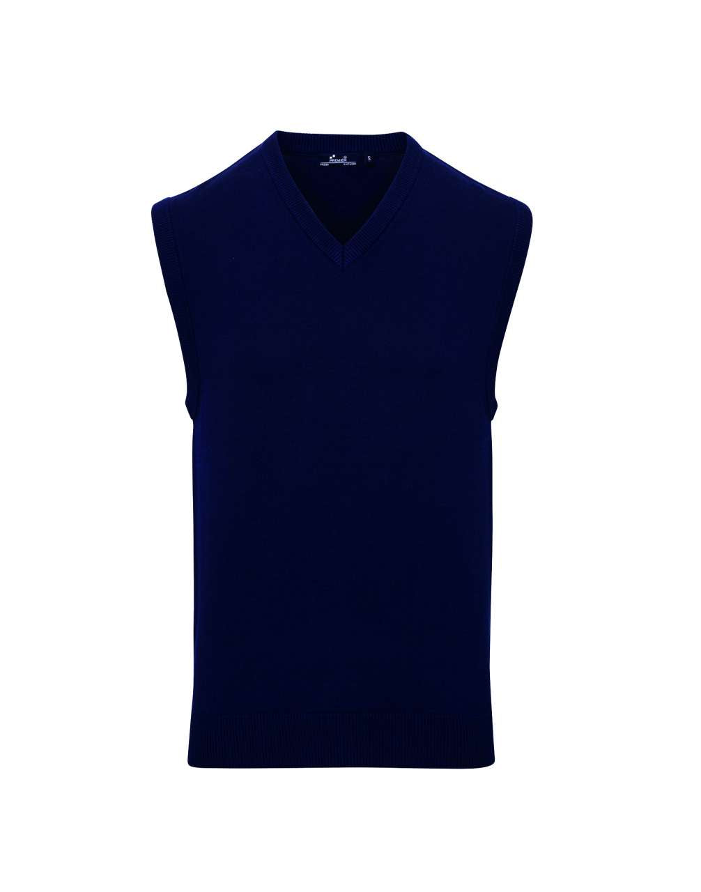 PR699 - MEN'S V-NECK SLEEVELESS SWEATER