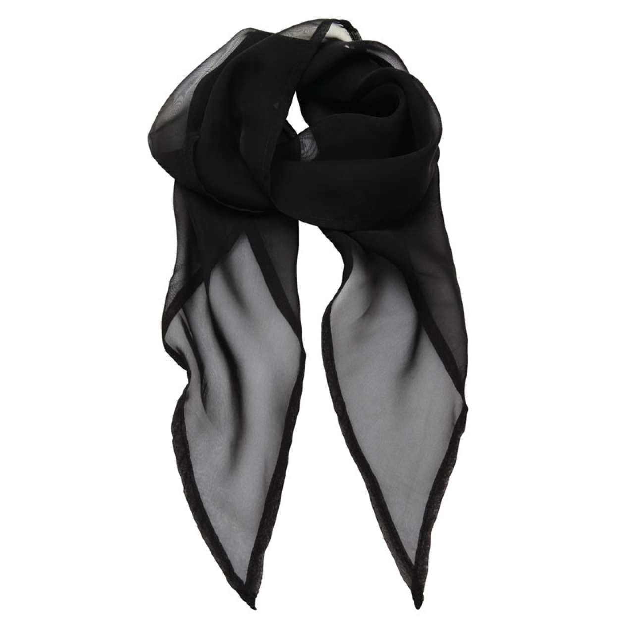 PR740 - 'COLOURS COLLECTION' PLAIN CHIFFON SCARF