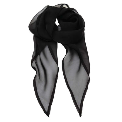 PR740 - 'COLOURS COLLECTION' PLAIN CHIFFON SCARF
