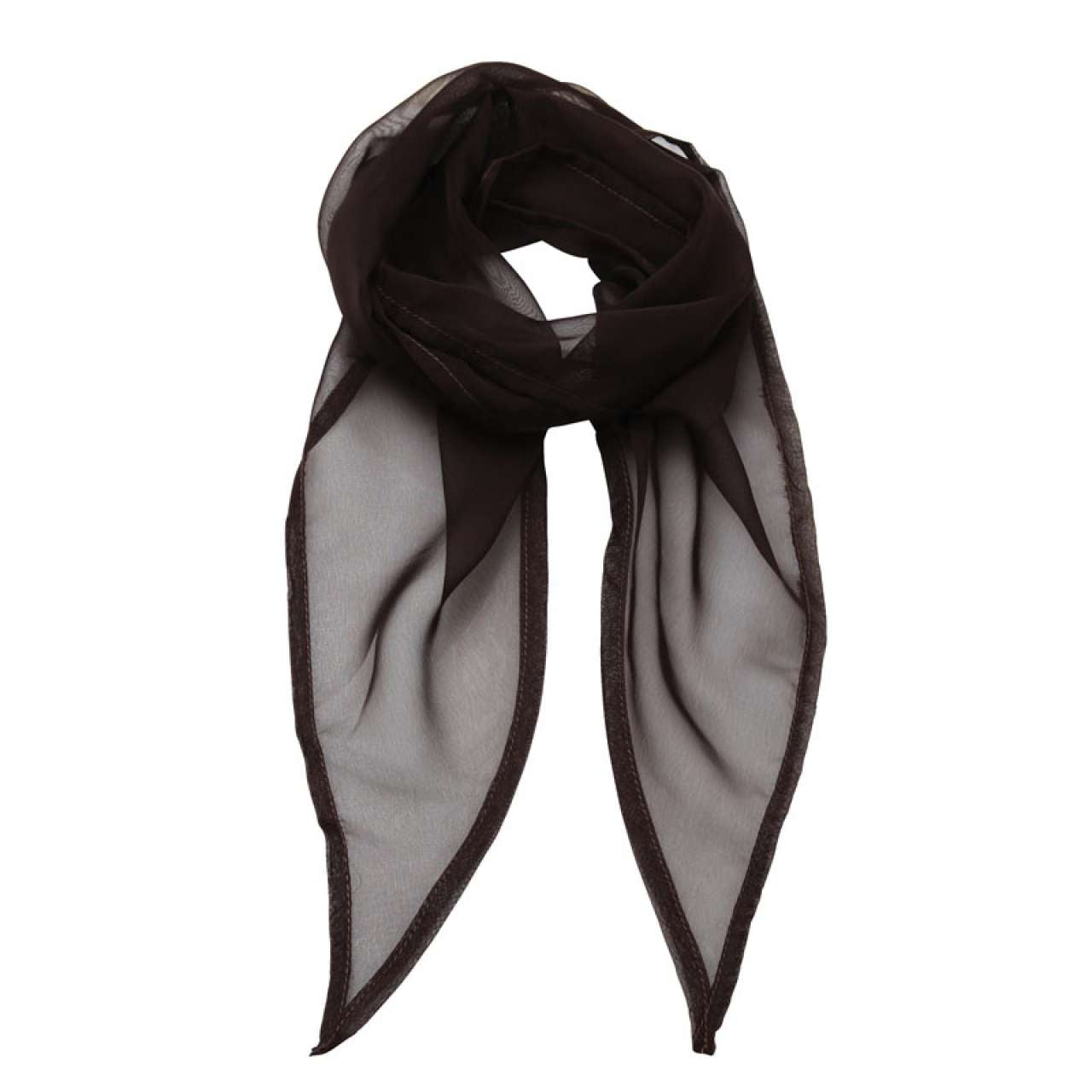 PR740 - 'COLOURS COLLECTION' PLAIN CHIFFON SCARF