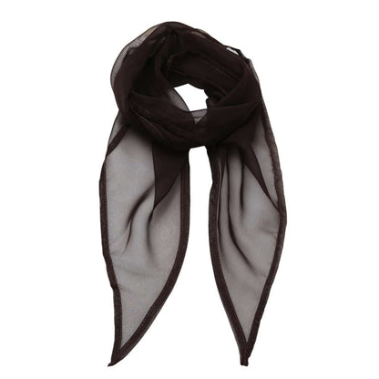 PR740 - 'COLOURS COLLECTION' PLAIN CHIFFON SCARF