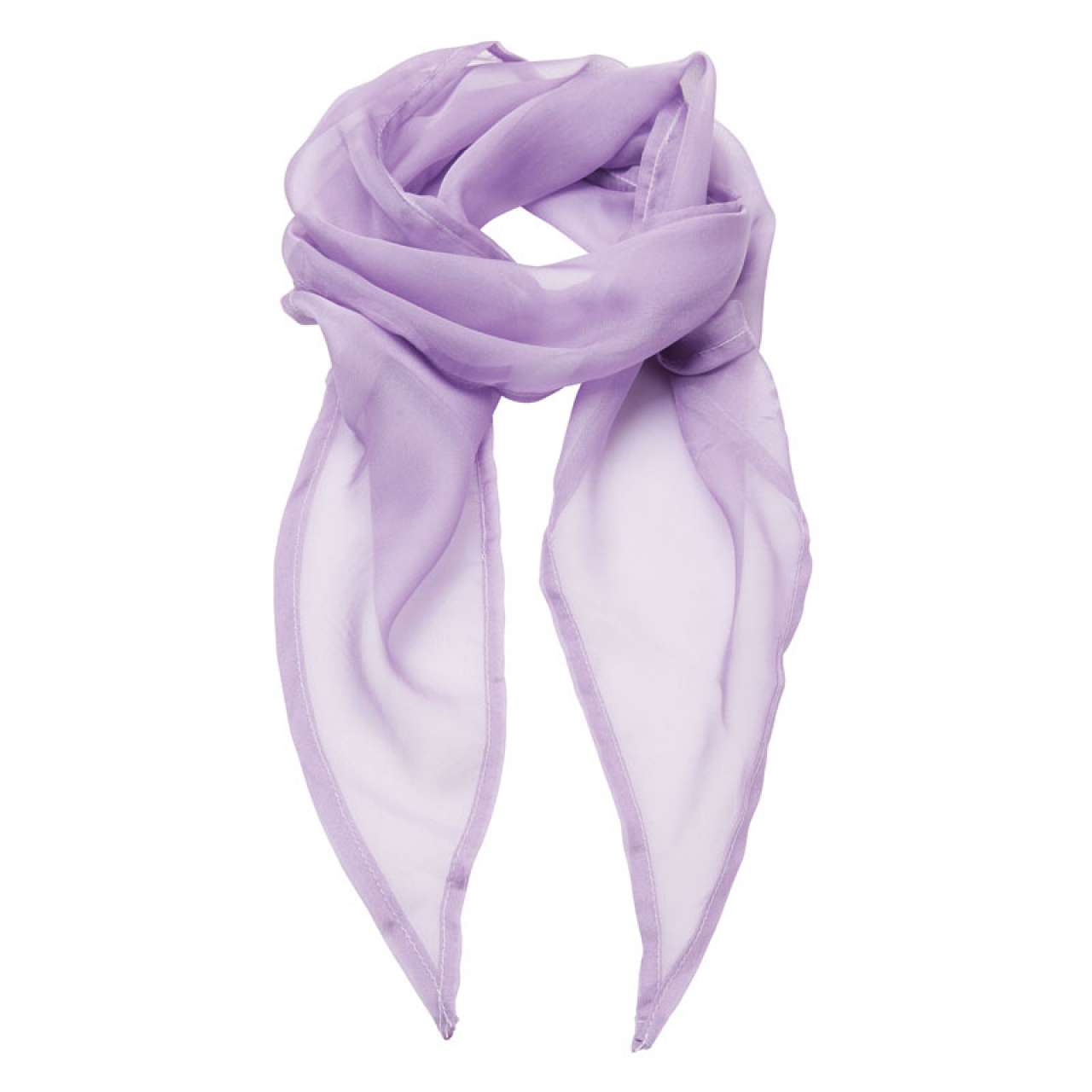PR740 - 'COLOURS COLLECTION' PLAIN CHIFFON SCARF