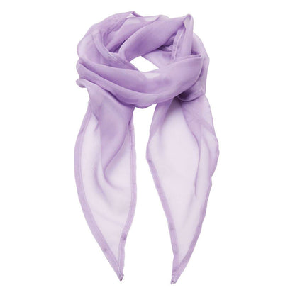 PR740 - 'COLOURS COLLECTION' PLAIN CHIFFON SCARF