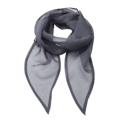 PR740 - 'COLOURS COLLECTION' PLAIN CHIFFON SCARF