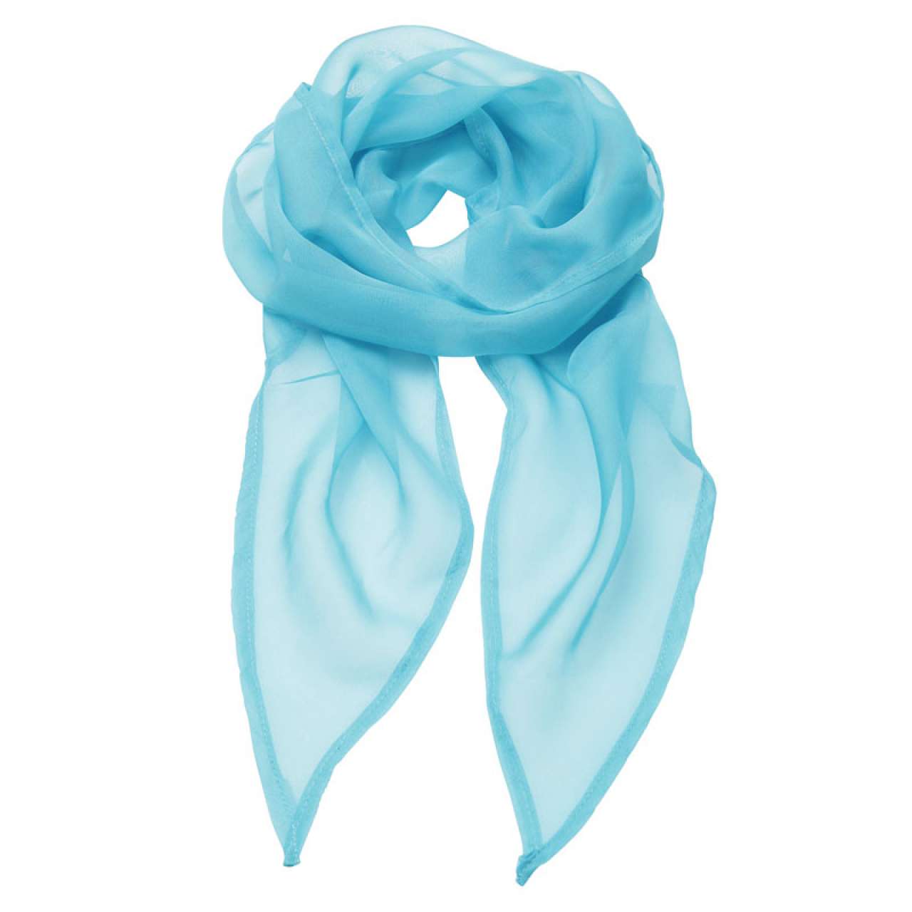 PR740 - 'COLOURS COLLECTION' PLAIN CHIFFON SCARF
