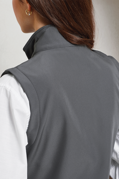 PR816 - WOMEN’S WINDCHECKER® PRINTABLE & RECYCLED SOFTSHELL GILET