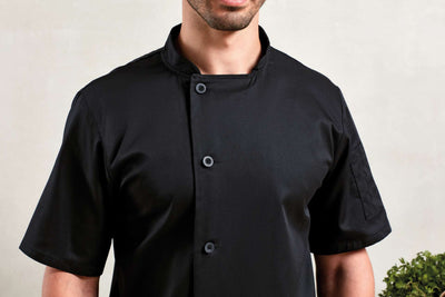 PR900 - 'ESSENTIAL' SHORT SLEEVE CHEF'S JACKET