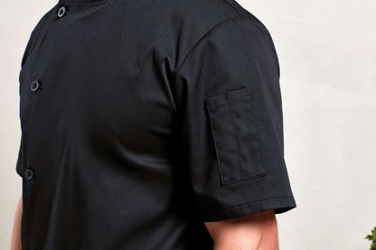 PR900 - 'ESSENTIAL' SHORT SLEEVE CHEF'S JACKET