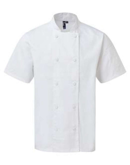 PR902 - CHEF'S COOLCHECKER® SHORT SLEEVE JACKET