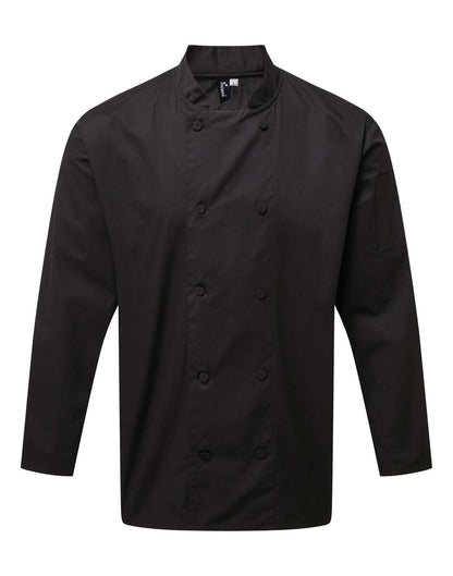 PR903 - CHEF'S LONG SLEEVE COOLCHECKER® JACKET WITH MESH BACK PANEL