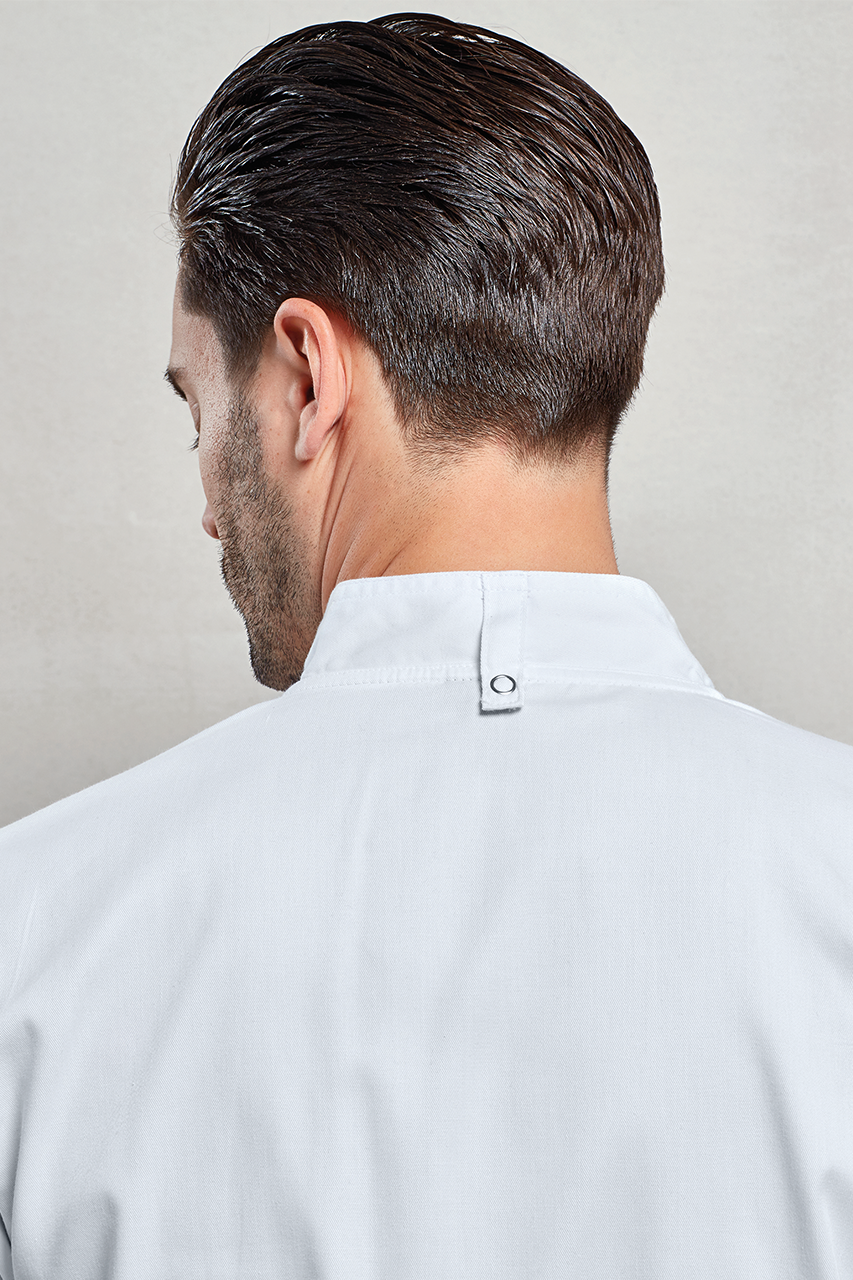 PR906 - CHEF'S ZIP-CLOSE SHORT SLEEVE JACKET