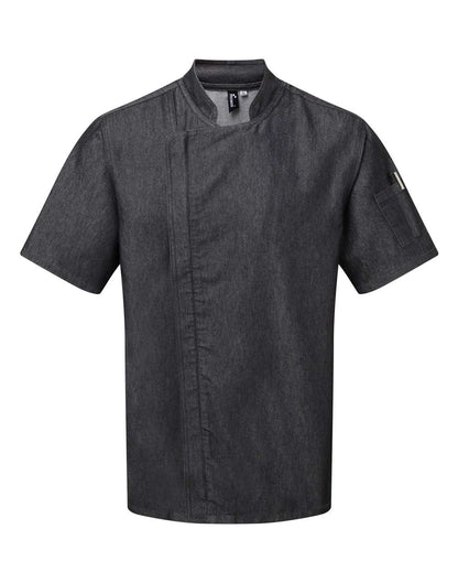 PR906 - CHEF'S ZIP-CLOSE SHORT SLEEVE JACKET