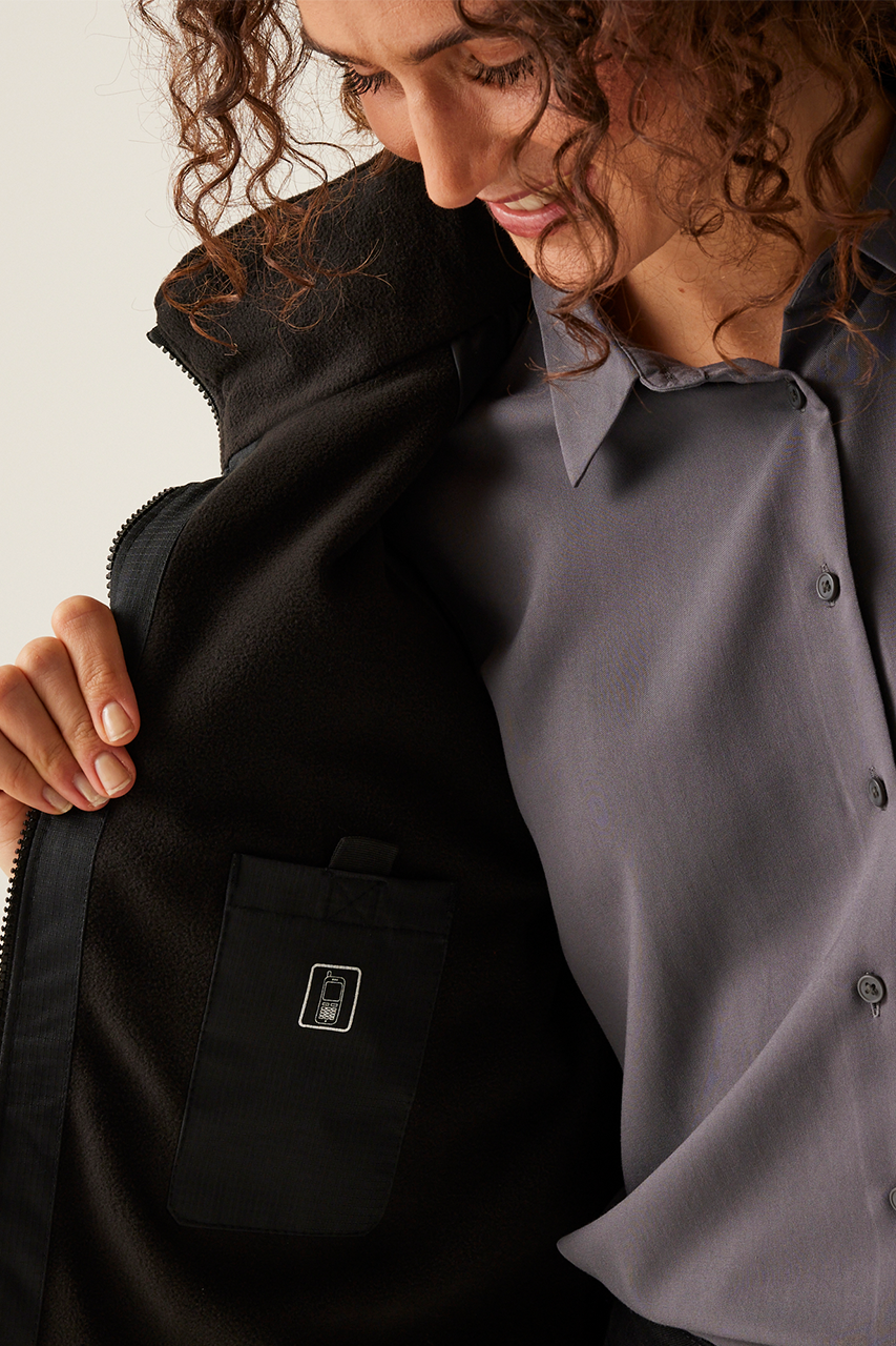 RETRA306 - HUDSON WOMEN - FLEECE-LINED JACKET