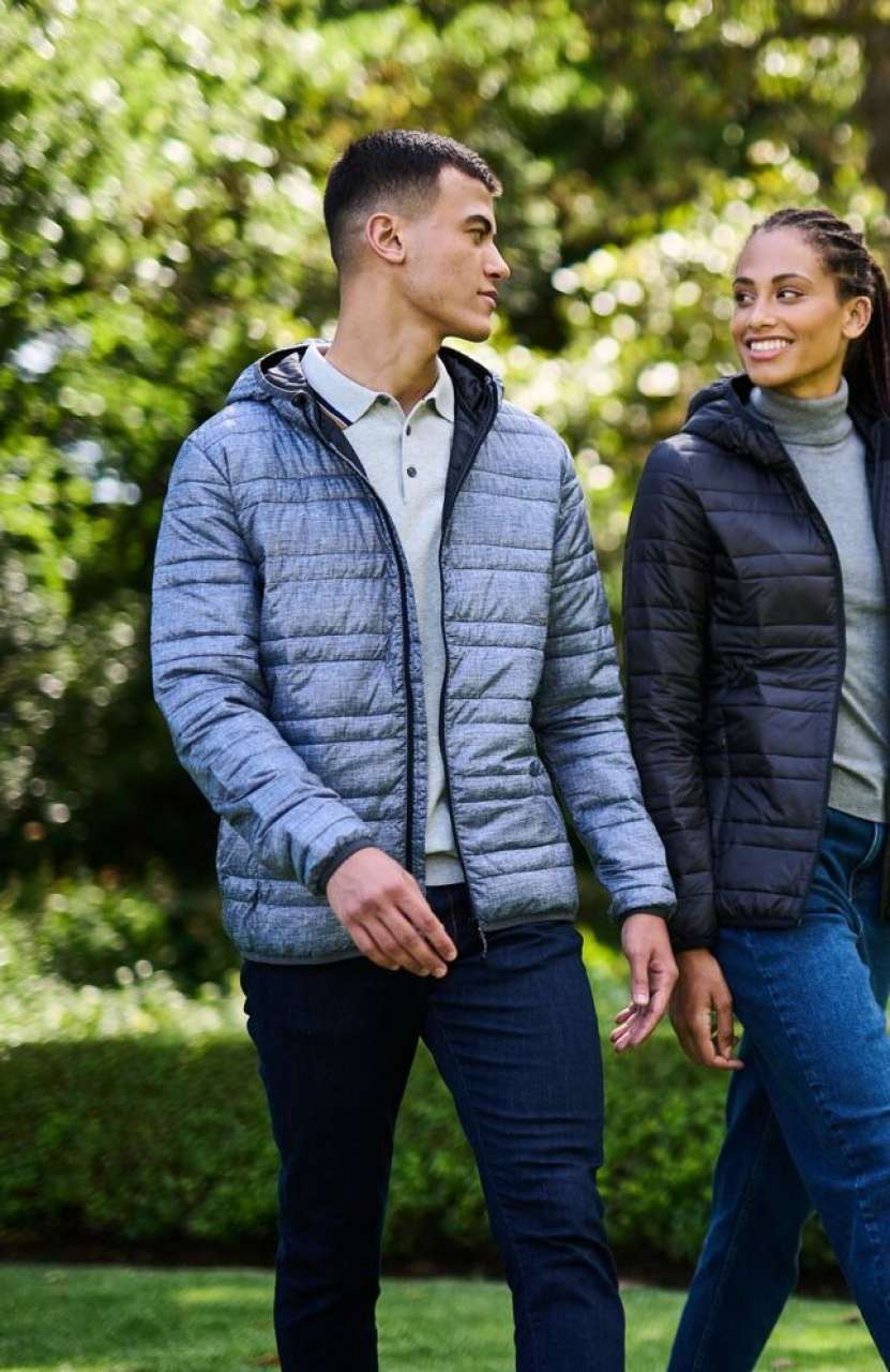 RETRA530 - HOODED PACKAWAY FIREDOWN JACKET