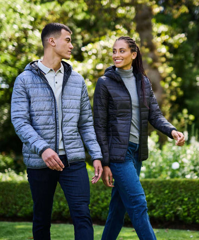 RETRA531 - WOMENS HOODED PACKAWAY FIREDOWN JACKET