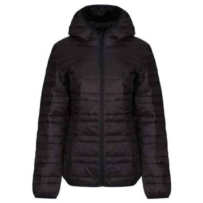 RETRA531 - WOMENS HOODED PACKAWAY FIREDOWN JACKET
