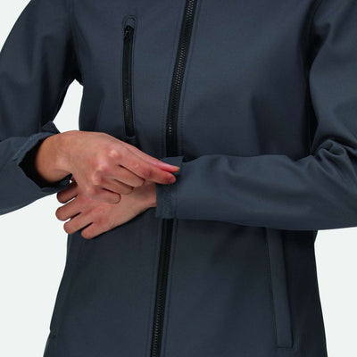 RETRA613 - WOMEN'S ABLAZE 3 LAYER PRINTABLE SOFTSHELL JACKET