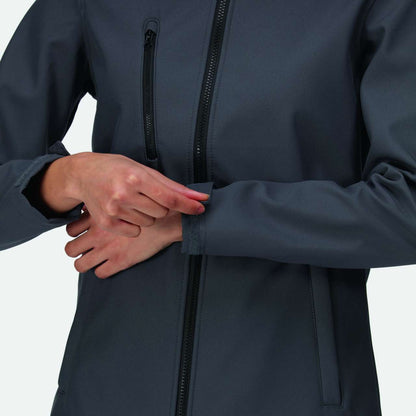 RETRA613 - WOMEN'S ABLAZE 3 LAYER PRINTABLE SOFTSHELL JACKET