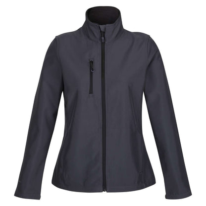 RETRA616 - WOMEN'S HONESTLY MADE RECYCLED PRINTABLE SOFTSHELL JACKET