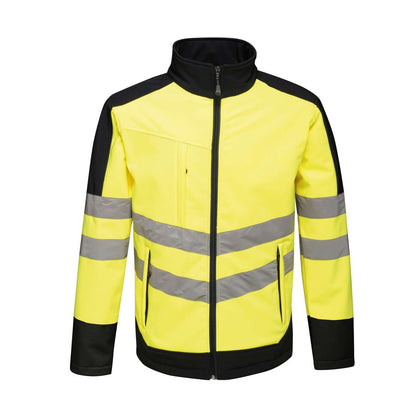 RETRA625 - HI-VIS PRO 3 LAYER SOFTSHELL