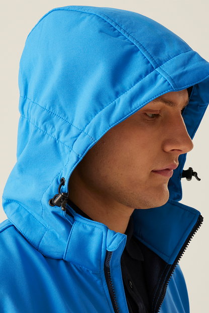 RETRA701 - VENTURER 3 LAYER HOODED PRINTABLE SOFTSHELL JACKET