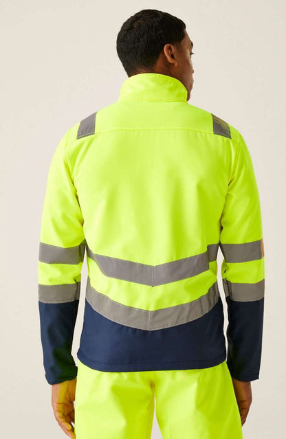 RETRA722 - PRO HI-VIS SOFTSHELL JACKET
