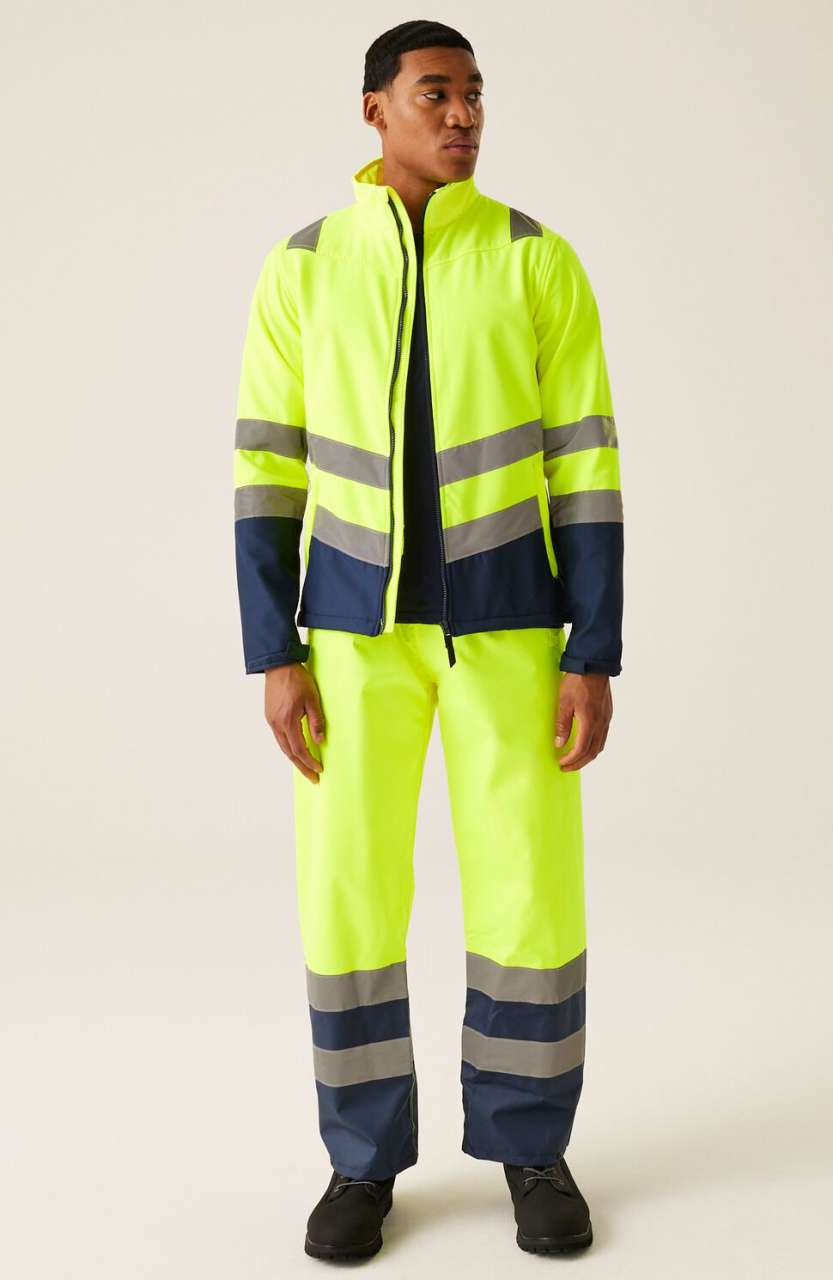 RETRA722 - PRO HI-VIS SOFTSHELL JACKET