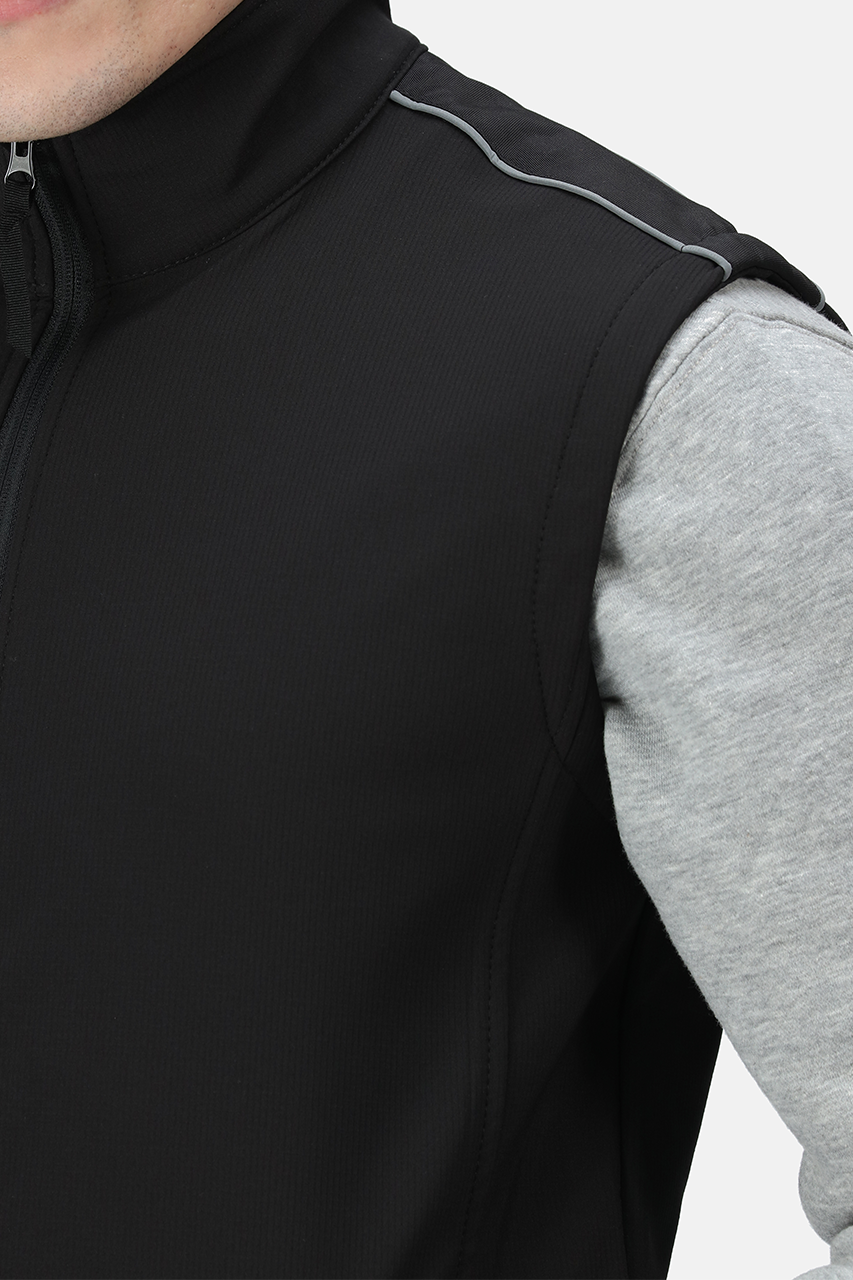 RETRA813 - SANDSTORM - SOFTSHELL RIPSTOP BODYWARMER