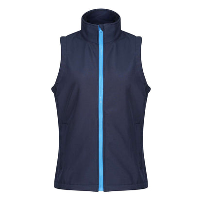RETRA845 - WOMEN'S ABLAZE PRINTABLE SOFTSHELL BODYWARMER