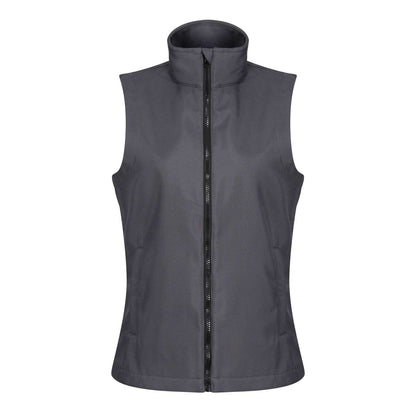 RETRA845 - WOMEN'S ABLAZE PRINTABLE SOFTSHELL BODYWARMER