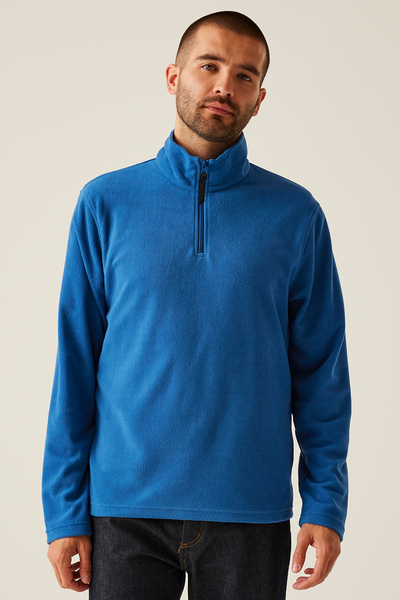 RETRF549 - MICRO ZIP NECK FLEECE