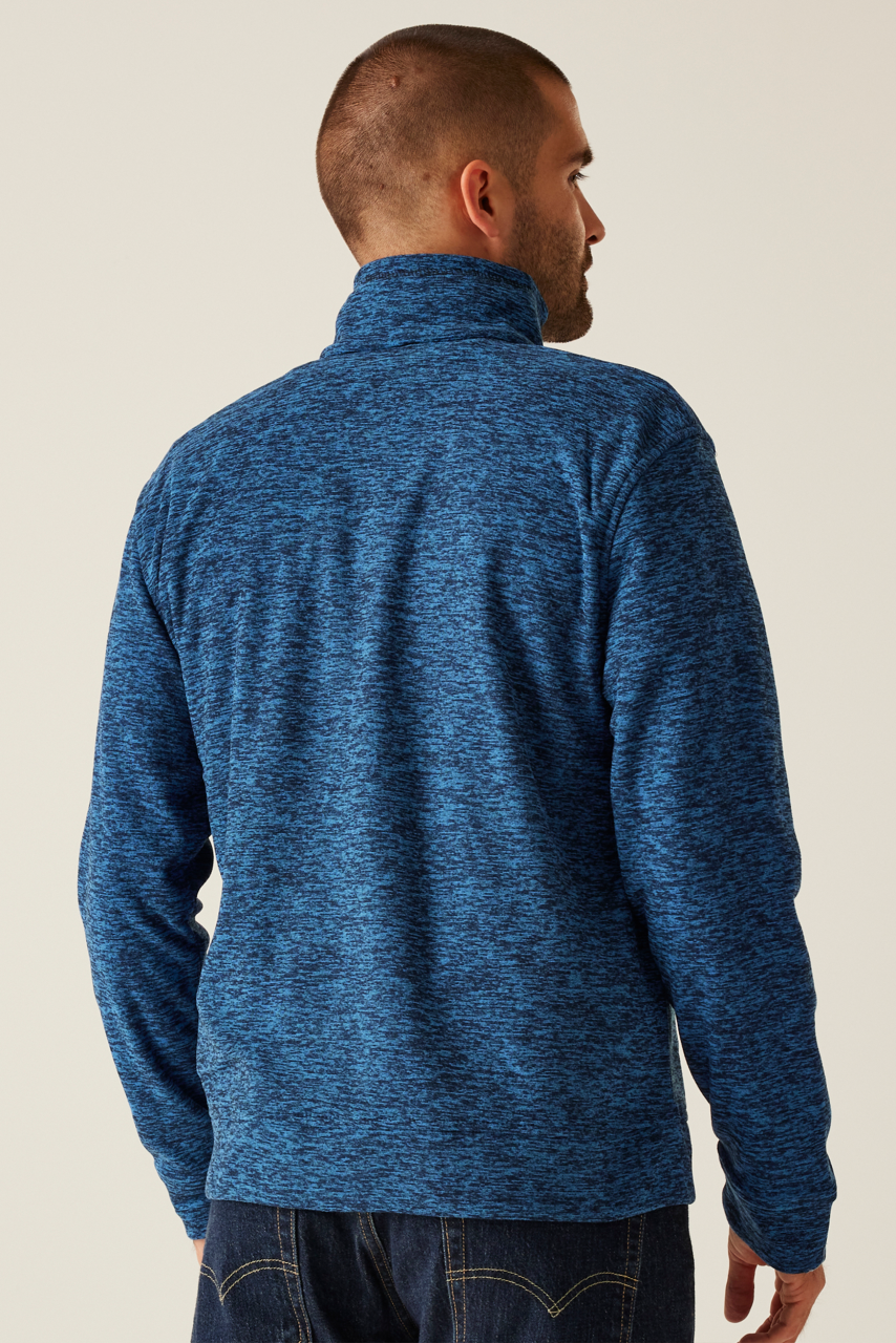 RETRF603 - THORNLY MEN - FULL ZIP MARL FLEECE