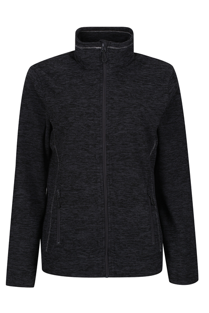 RETRF604 - THORNLY WOMEN - FULL ZIP MARL FLEECE